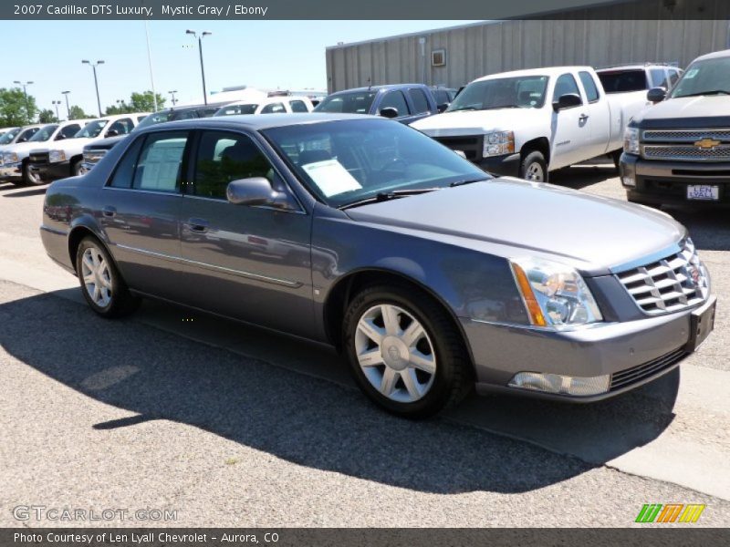 Mystic Gray / Ebony 2007 Cadillac DTS Luxury