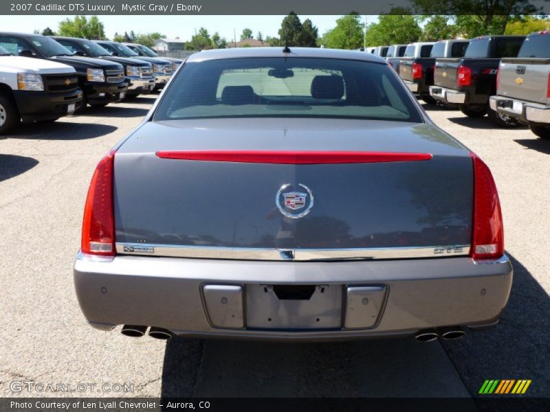 Mystic Gray / Ebony 2007 Cadillac DTS Luxury