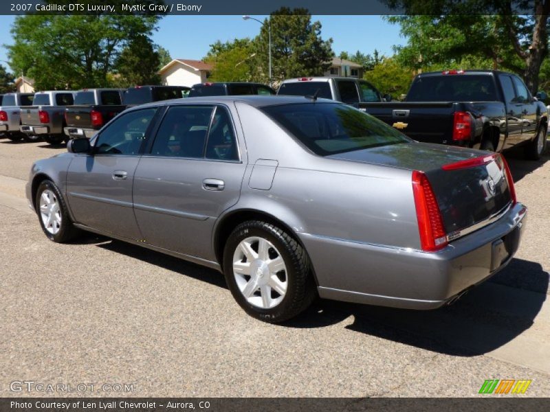 Mystic Gray / Ebony 2007 Cadillac DTS Luxury