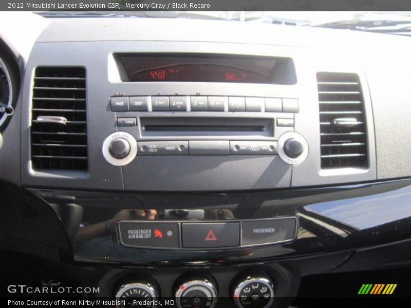 Audio System of 2012 Lancer Evolution GSR