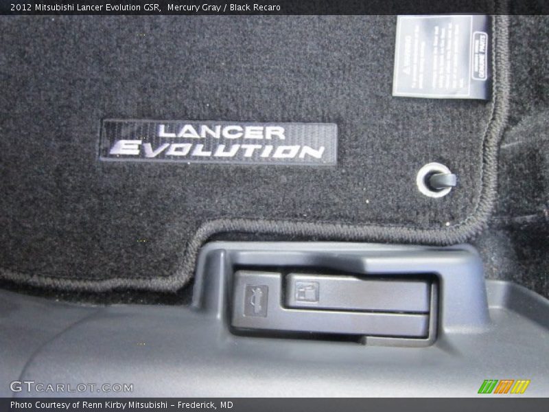 Controls of 2012 Lancer Evolution GSR