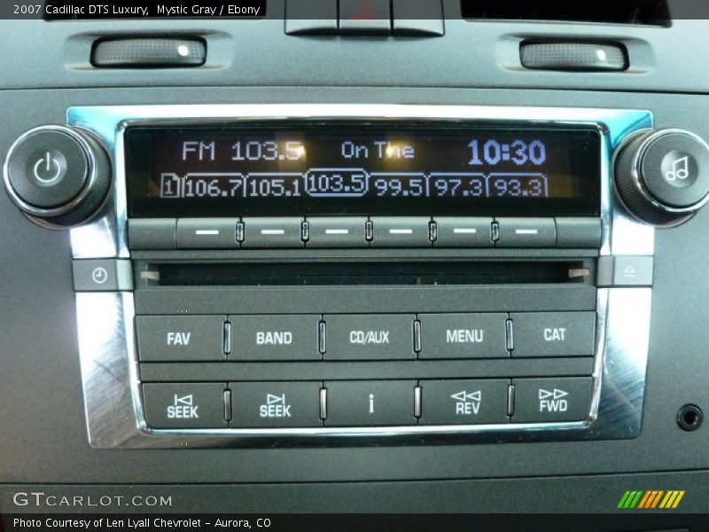 Mystic Gray / Ebony 2007 Cadillac DTS Luxury