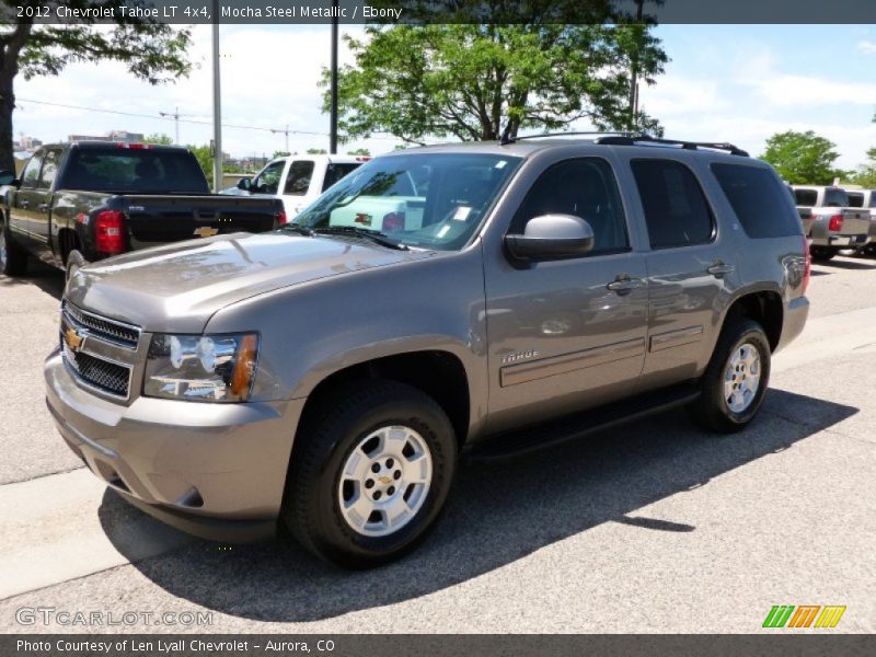 Mocha Steel Metallic / Ebony 2012 Chevrolet Tahoe LT 4x4