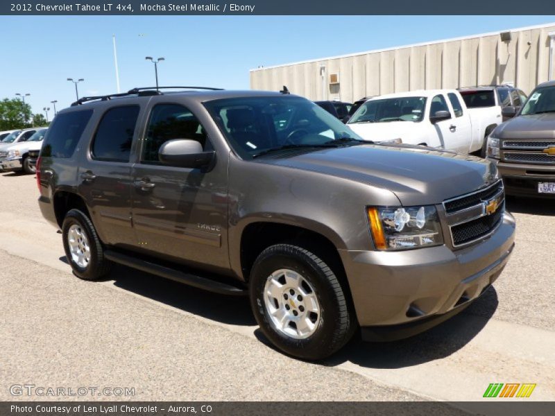 Mocha Steel Metallic / Ebony 2012 Chevrolet Tahoe LT 4x4