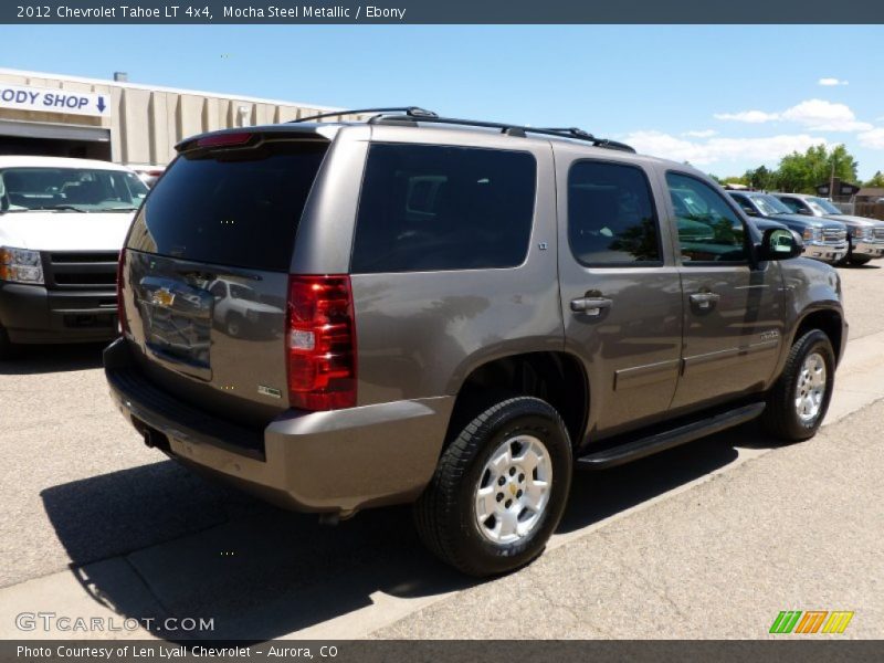 Mocha Steel Metallic / Ebony 2012 Chevrolet Tahoe LT 4x4