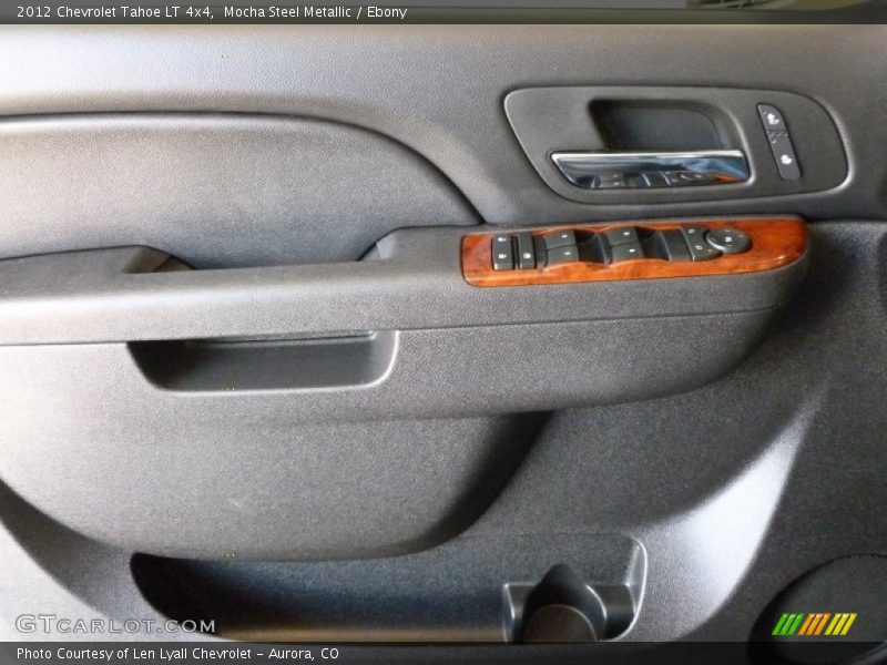 Mocha Steel Metallic / Ebony 2012 Chevrolet Tahoe LT 4x4