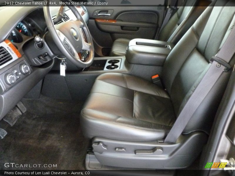 Mocha Steel Metallic / Ebony 2012 Chevrolet Tahoe LT 4x4