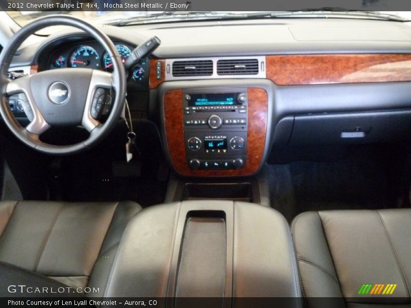 Mocha Steel Metallic / Ebony 2012 Chevrolet Tahoe LT 4x4