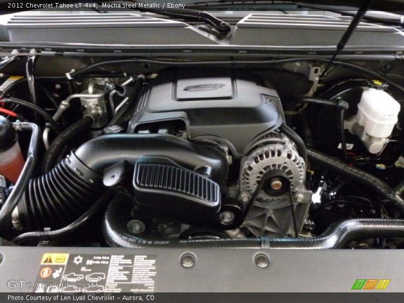Mocha Steel Metallic / Ebony 2012 Chevrolet Tahoe LT 4x4