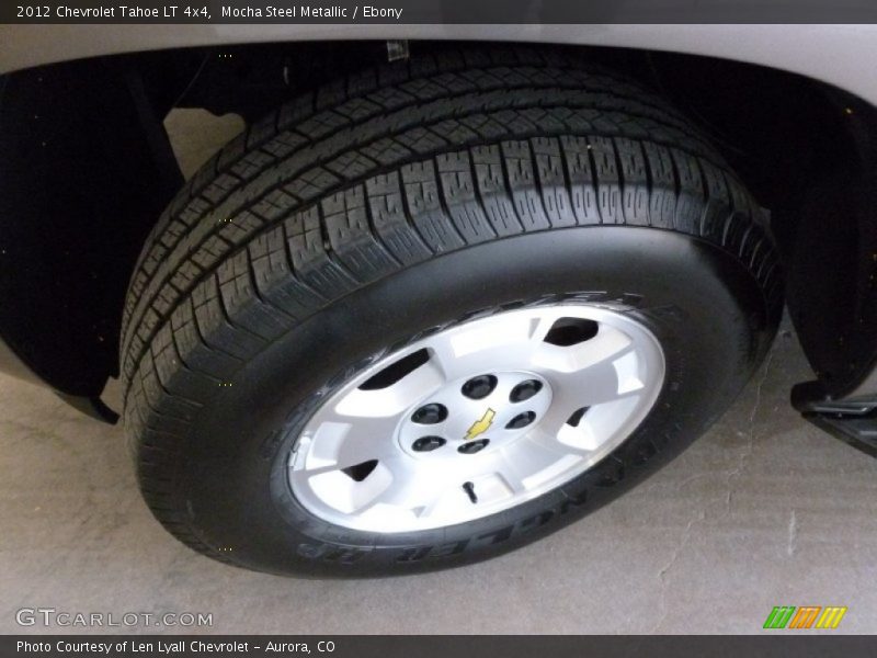 Mocha Steel Metallic / Ebony 2012 Chevrolet Tahoe LT 4x4