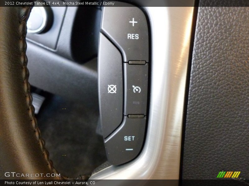 Mocha Steel Metallic / Ebony 2012 Chevrolet Tahoe LT 4x4