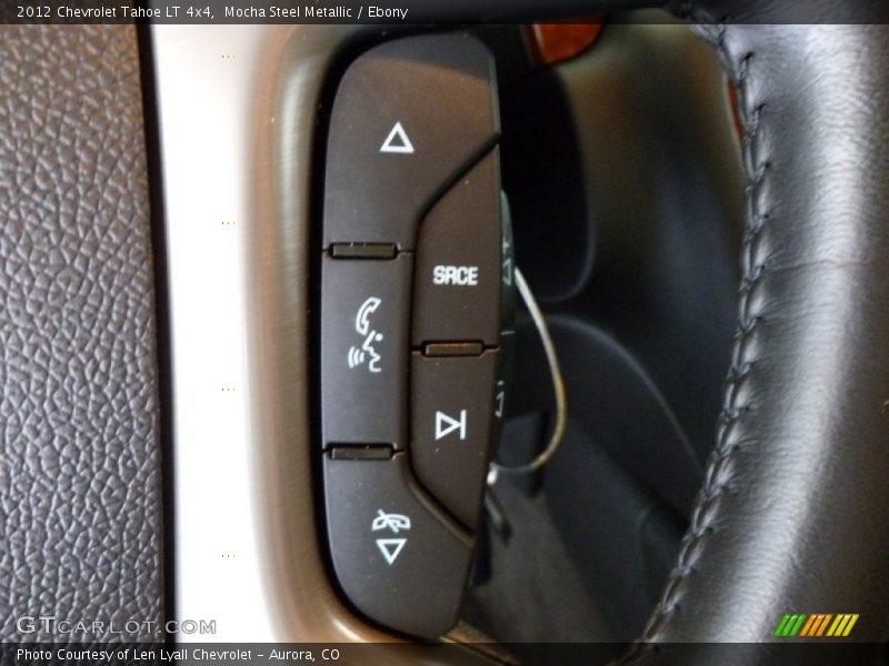 Mocha Steel Metallic / Ebony 2012 Chevrolet Tahoe LT 4x4