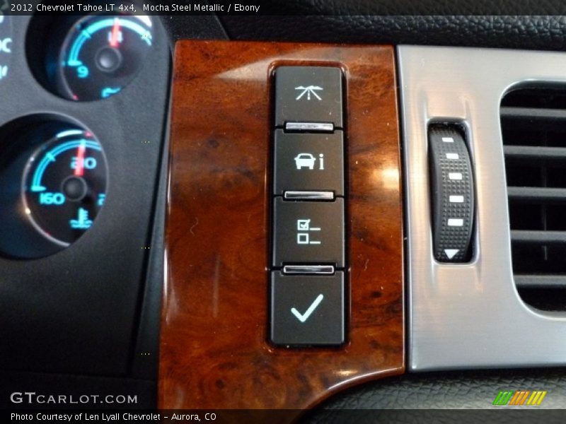 Mocha Steel Metallic / Ebony 2012 Chevrolet Tahoe LT 4x4
