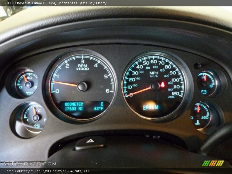 Mocha Steel Metallic / Ebony 2012 Chevrolet Tahoe LT 4x4