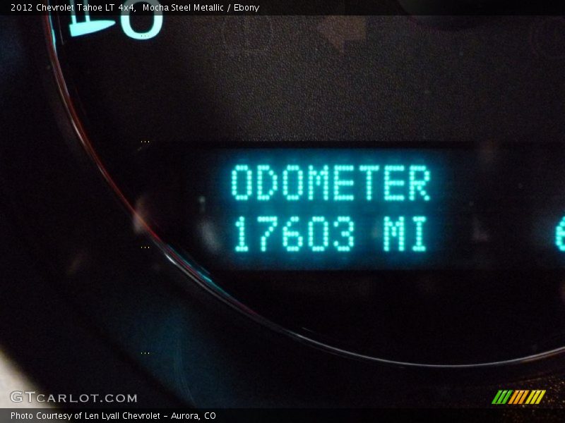 Mocha Steel Metallic / Ebony 2012 Chevrolet Tahoe LT 4x4