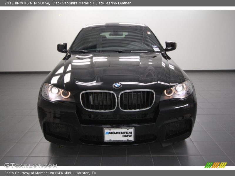 Black Sapphire Metallic / Black Merino Leather 2011 BMW X6 M M xDrive