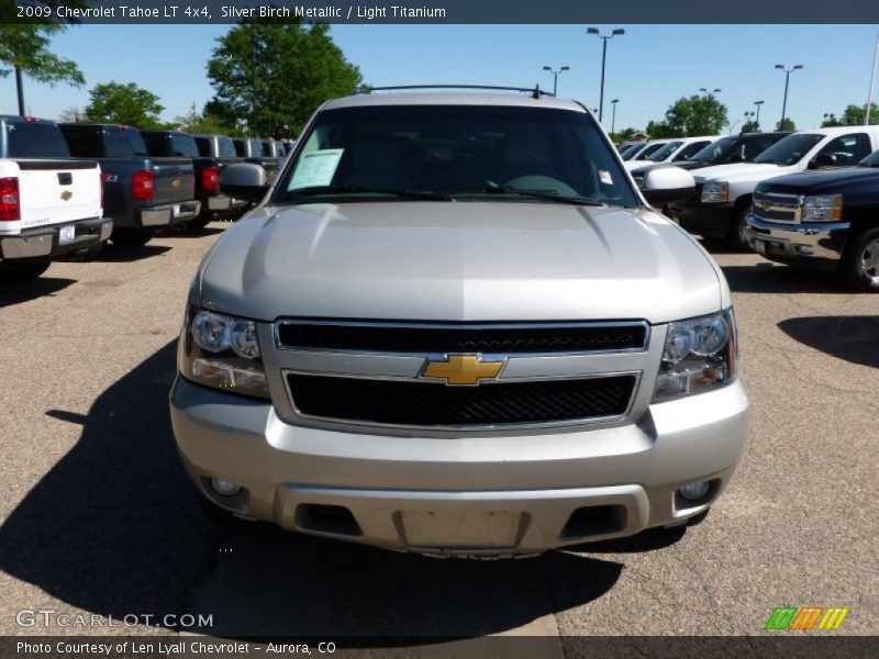 Silver Birch Metallic / Light Titanium 2009 Chevrolet Tahoe LT 4x4