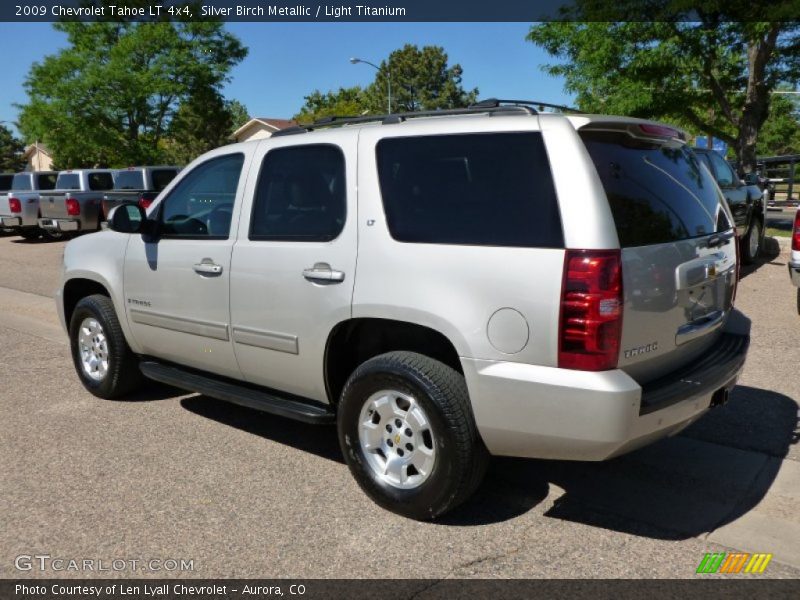 Silver Birch Metallic / Light Titanium 2009 Chevrolet Tahoe LT 4x4