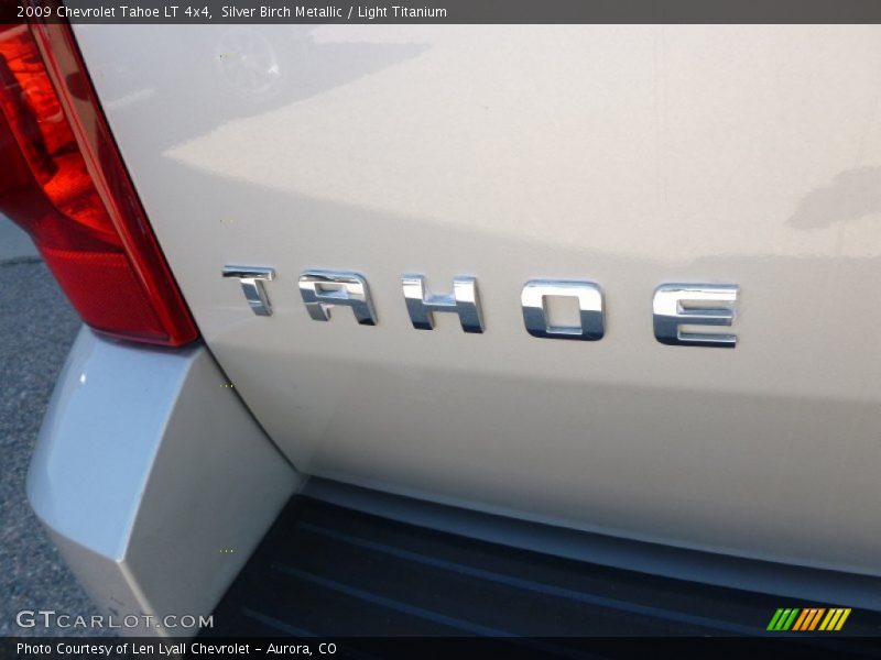 Silver Birch Metallic / Light Titanium 2009 Chevrolet Tahoe LT 4x4