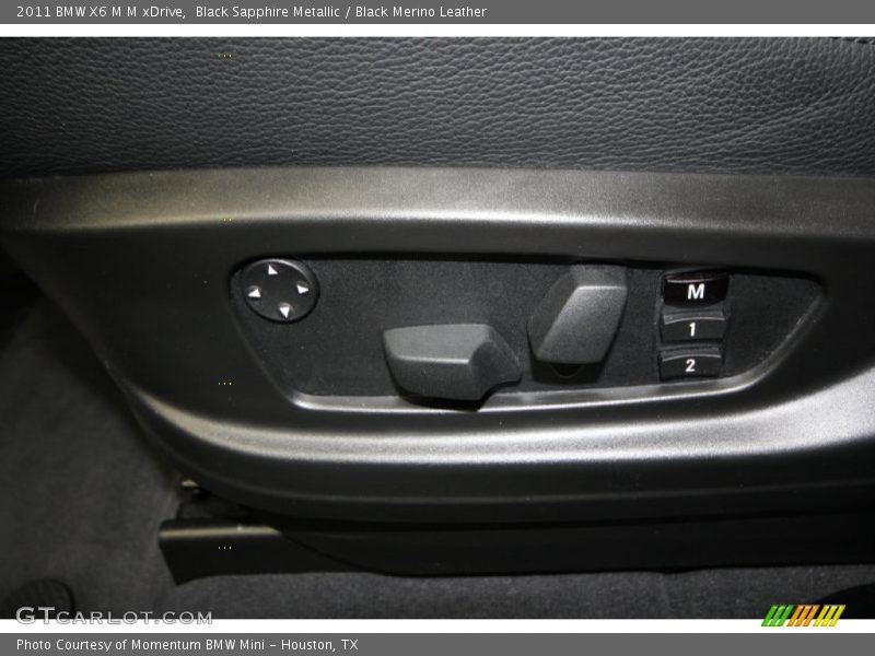 Black Sapphire Metallic / Black Merino Leather 2011 BMW X6 M M xDrive