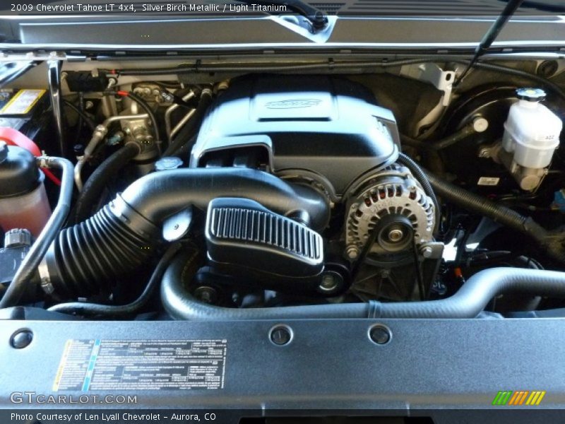 Silver Birch Metallic / Light Titanium 2009 Chevrolet Tahoe LT 4x4