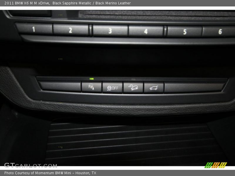 Black Sapphire Metallic / Black Merino Leather 2011 BMW X6 M M xDrive