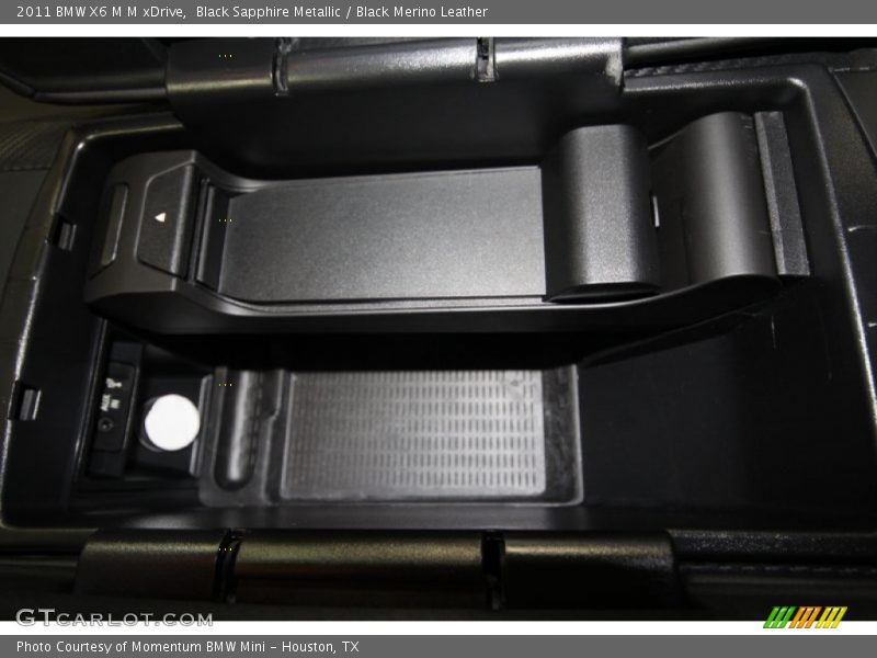 Black Sapphire Metallic / Black Merino Leather 2011 BMW X6 M M xDrive