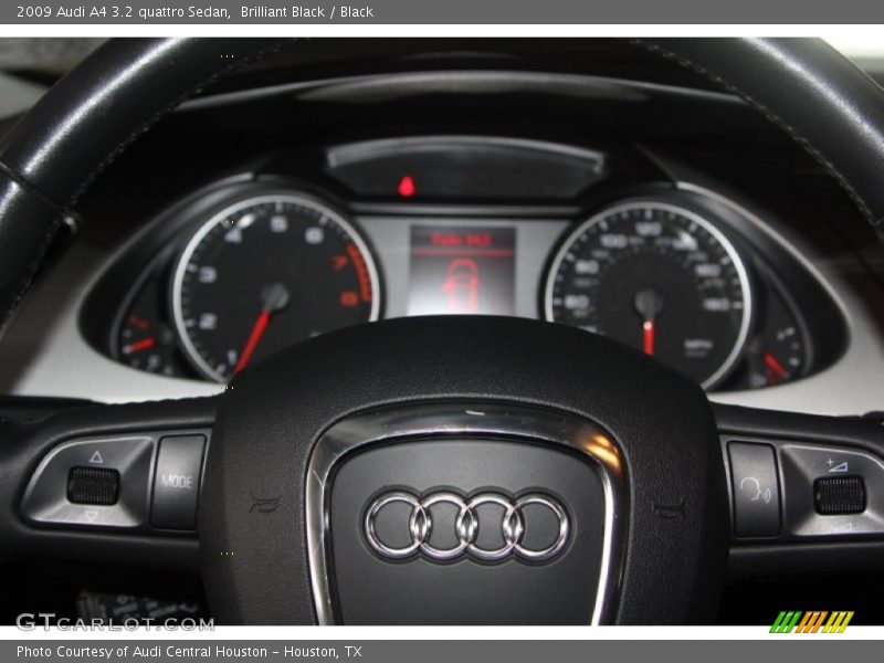 Brilliant Black / Black 2009 Audi A4 3.2 quattro Sedan