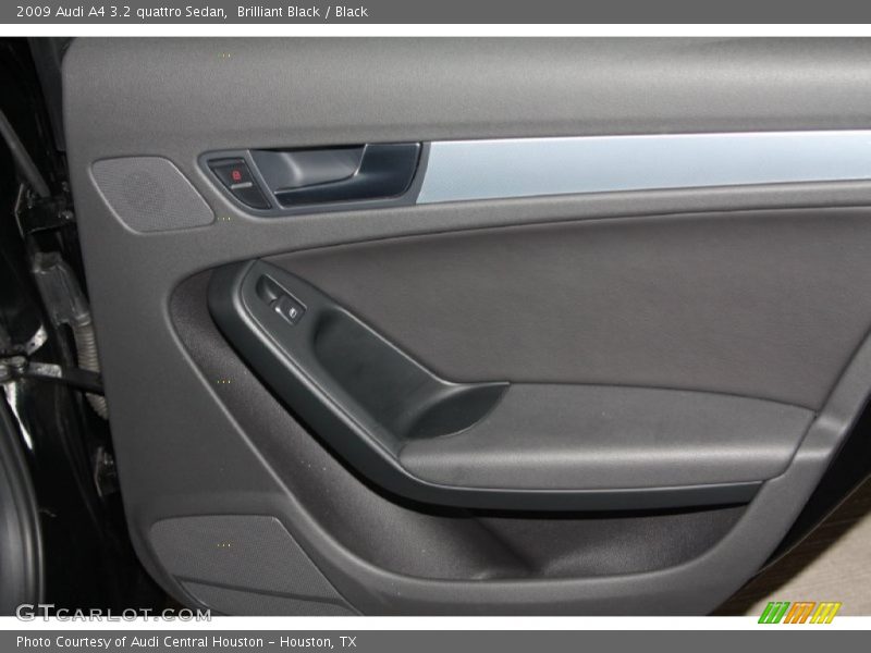 Brilliant Black / Black 2009 Audi A4 3.2 quattro Sedan