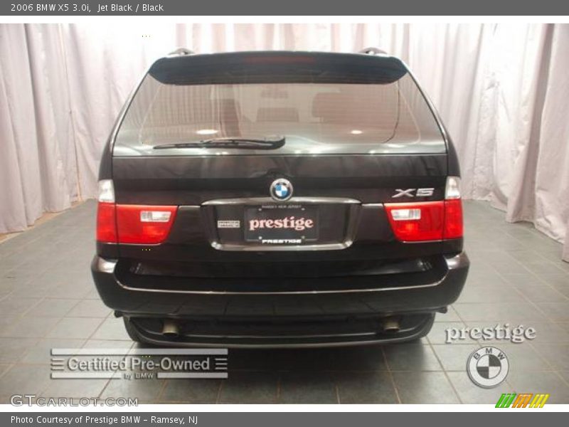 Jet Black / Black 2006 BMW X5 3.0i