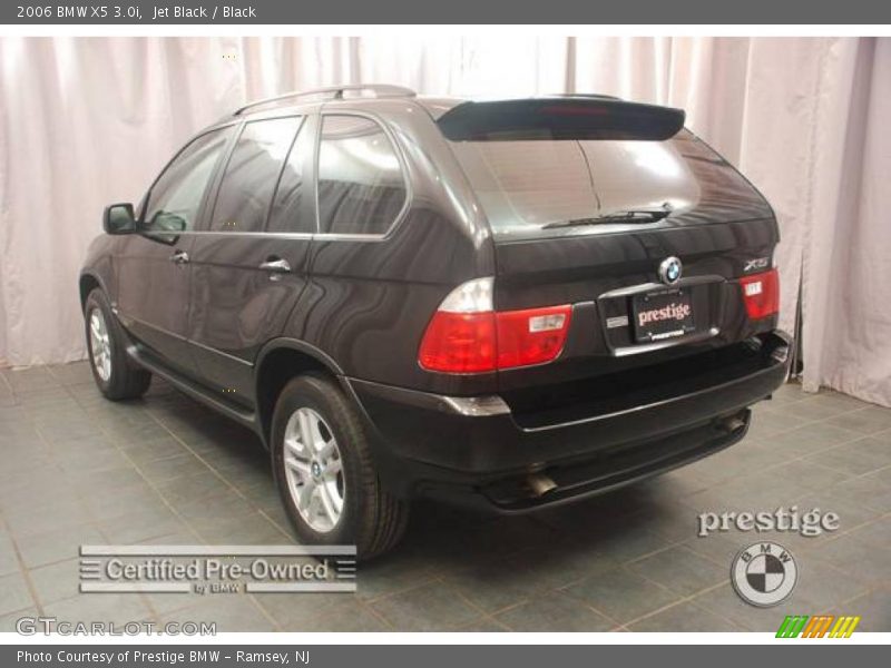 Jet Black / Black 2006 BMW X5 3.0i