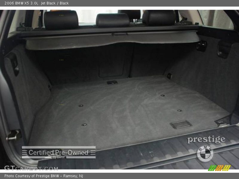 Jet Black / Black 2006 BMW X5 3.0i
