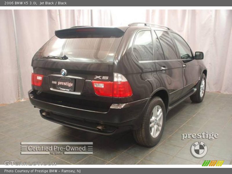 Jet Black / Black 2006 BMW X5 3.0i