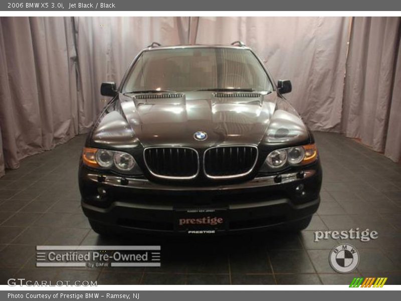 Jet Black / Black 2006 BMW X5 3.0i