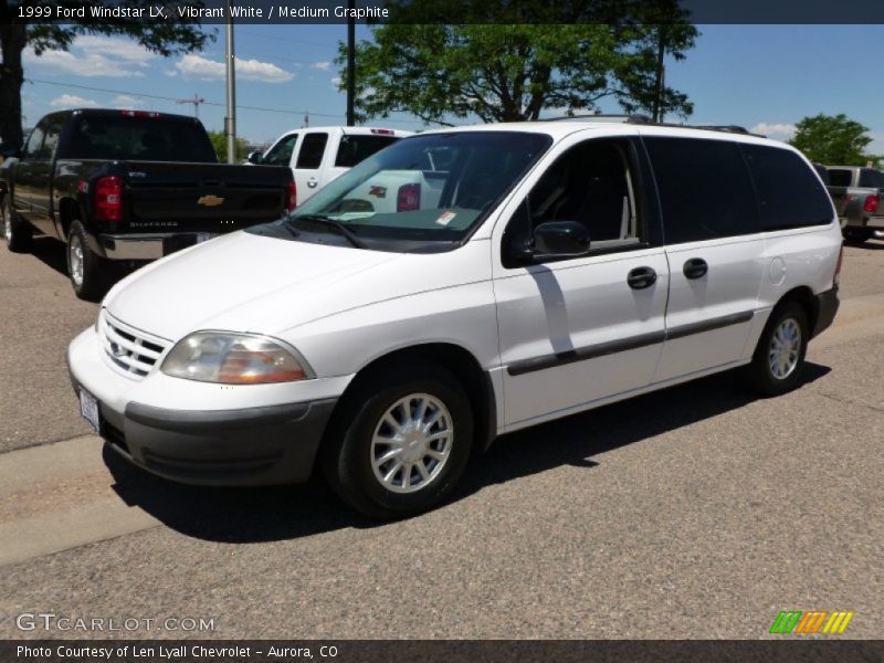 Vibrant White / Medium Graphite 1999 Ford Windstar LX