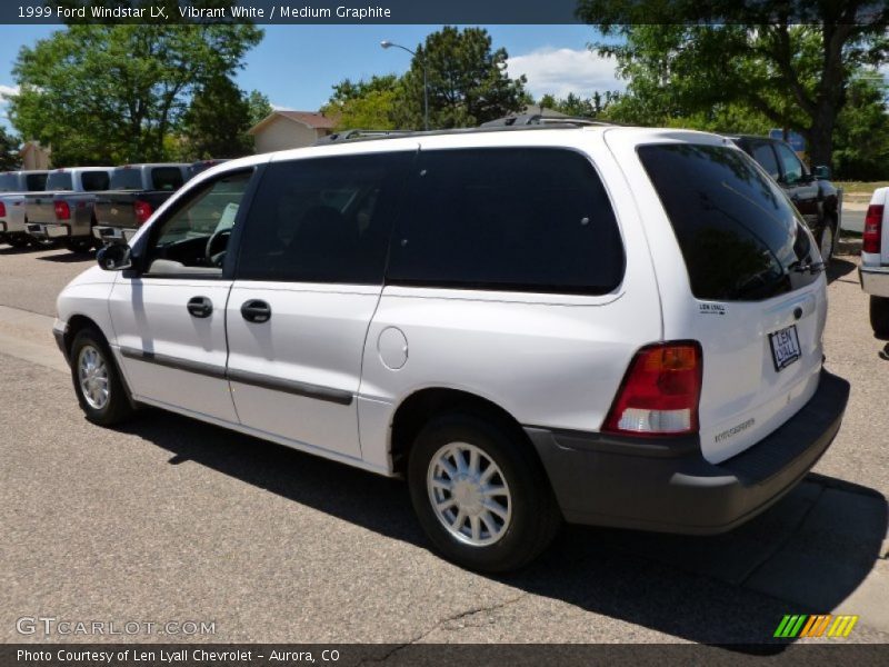 Vibrant White / Medium Graphite 1999 Ford Windstar LX