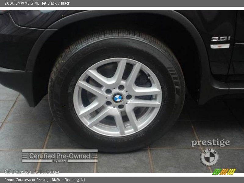 Jet Black / Black 2006 BMW X5 3.0i