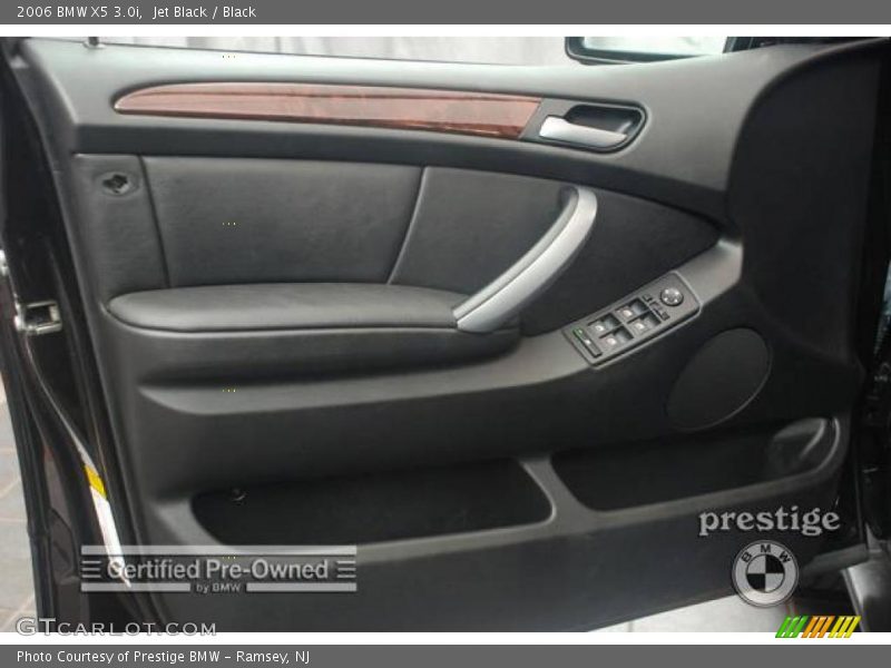 Jet Black / Black 2006 BMW X5 3.0i