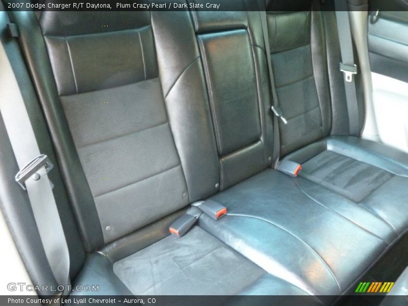 Rear Seat of 2007 Charger R/T Daytona