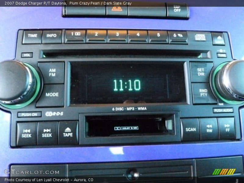 Audio System of 2007 Charger R/T Daytona