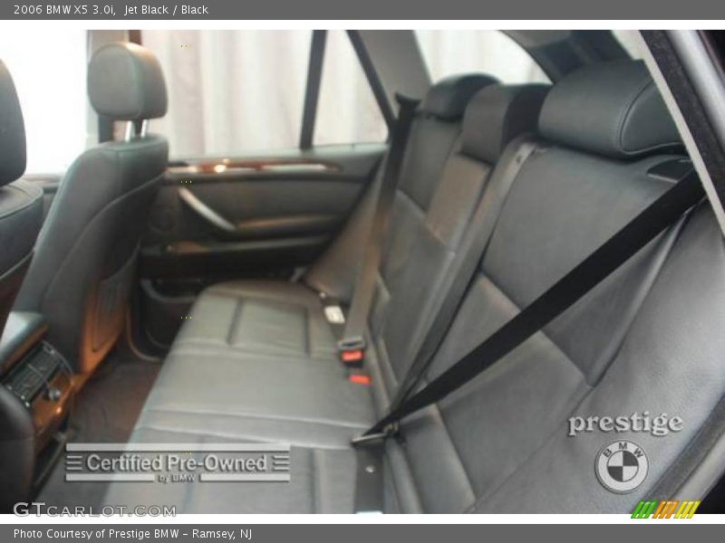 Jet Black / Black 2006 BMW X5 3.0i