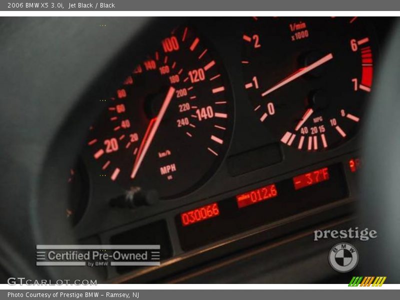 Jet Black / Black 2006 BMW X5 3.0i