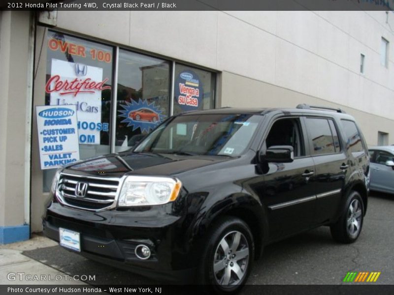 Crystal Black Pearl / Black 2012 Honda Pilot Touring 4WD