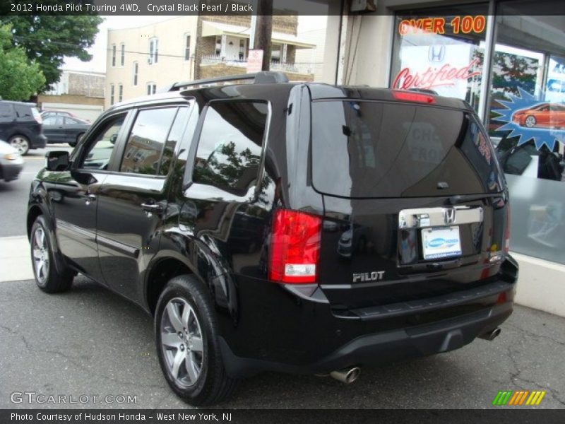 Crystal Black Pearl / Black 2012 Honda Pilot Touring 4WD