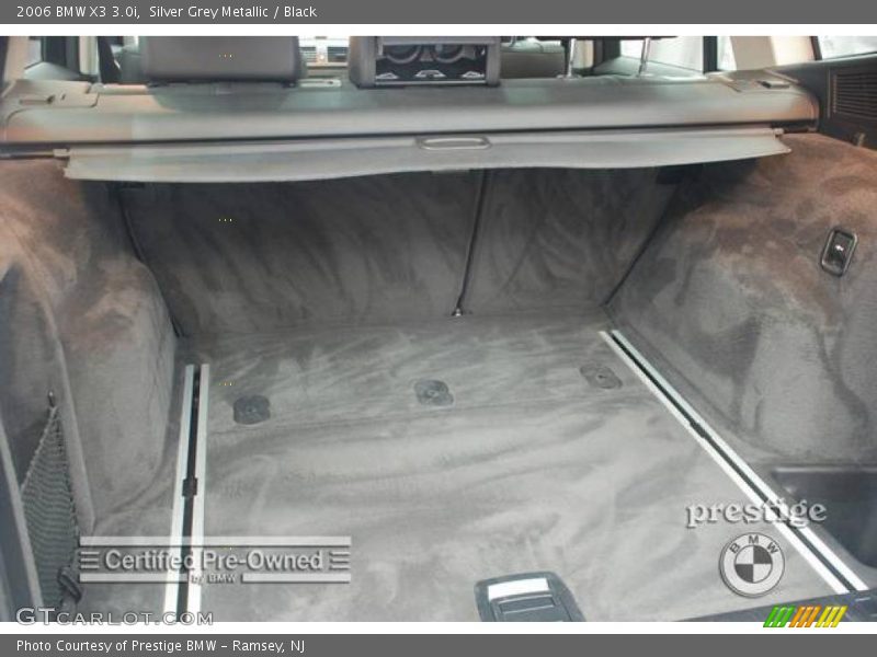 Silver Grey Metallic / Black 2006 BMW X3 3.0i