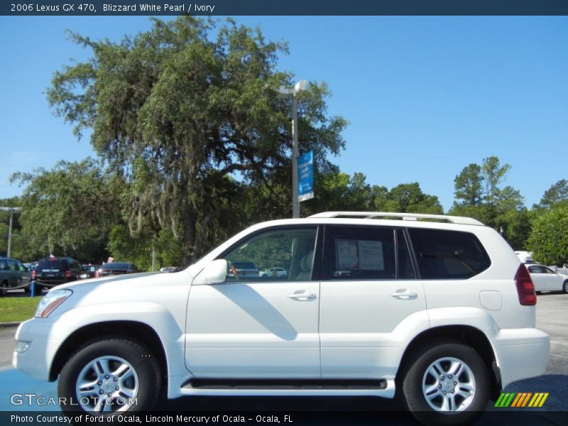 Blizzard White Pearl / Ivory 2006 Lexus GX 470