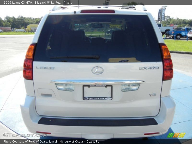 Blizzard White Pearl / Ivory 2006 Lexus GX 470