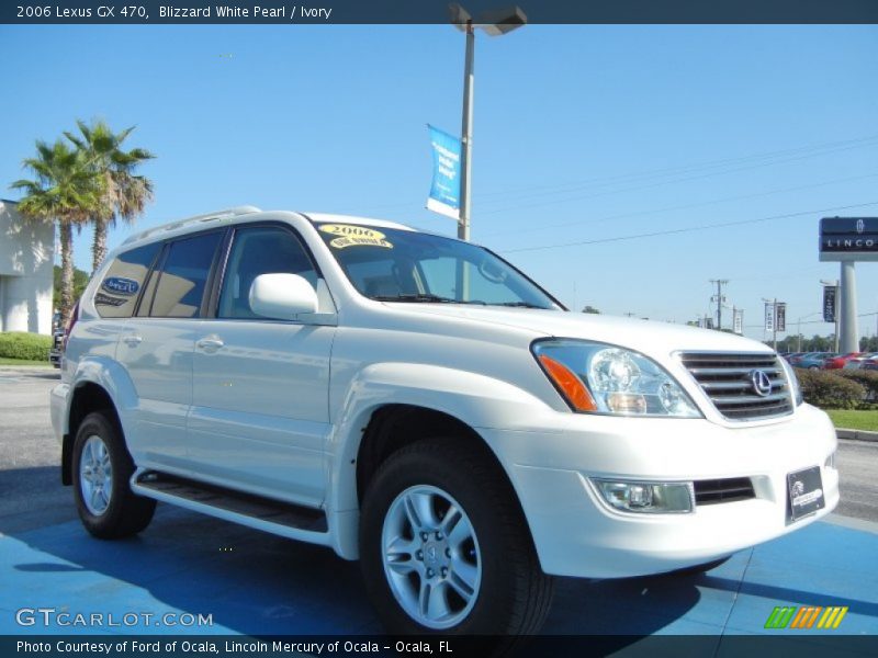 Blizzard White Pearl / Ivory 2006 Lexus GX 470