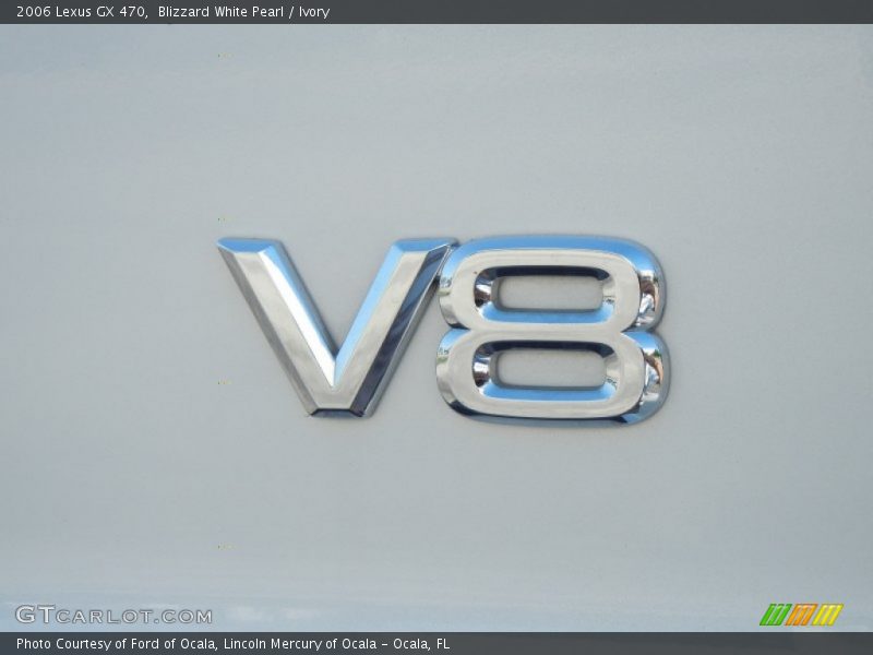 Blizzard White Pearl / Ivory 2006 Lexus GX 470