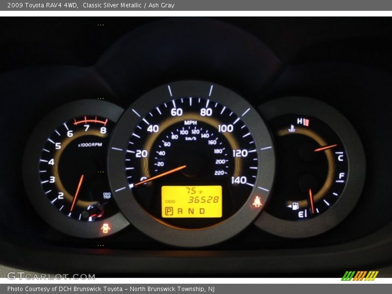  2009 RAV4 4WD 4WD Gauges